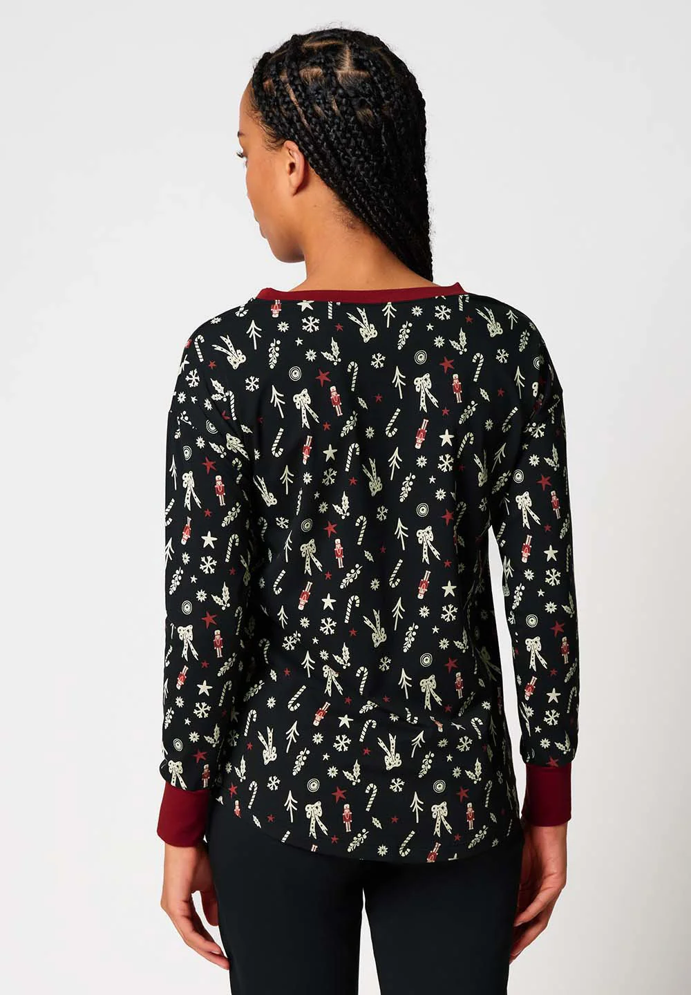 Night In Skiny 04 Shirt long sleeve | jollyholly christmas 087018-08S960 - Image 2