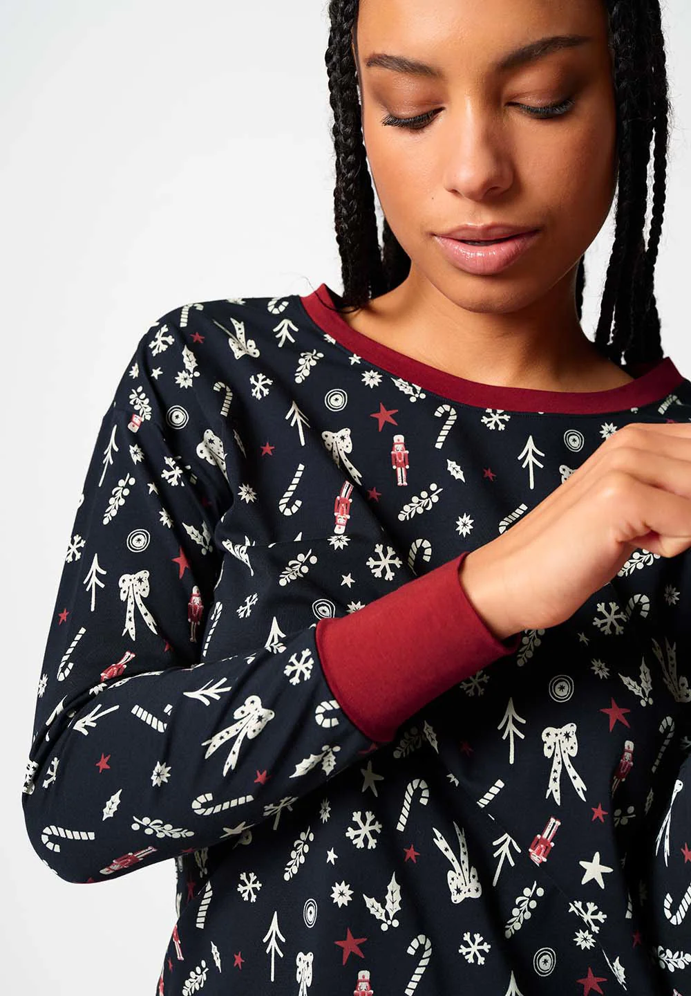 Night In Skiny 04 Shirt long sleeve | jollyholly christmas 087018-08S960 - Image 5