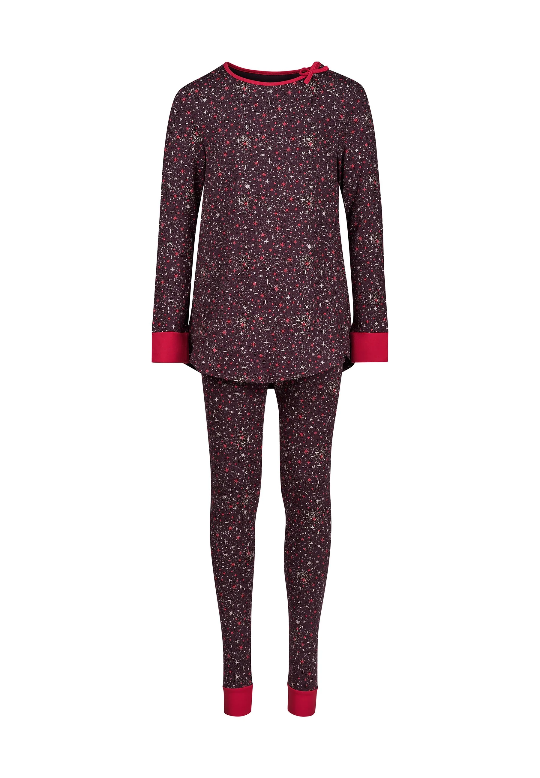 Night In Skiny Pyjama Girls pyjama long | fancy sparkles 030087-08S673 - Image 2