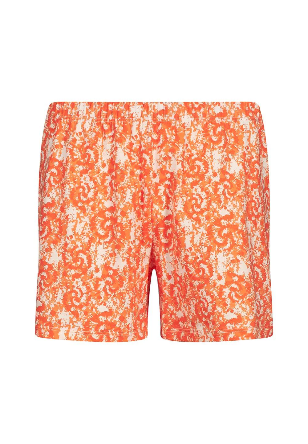 Night In Skiny Pyjama Girls pyjama short | orange batik 030068-08S396 - Image 3