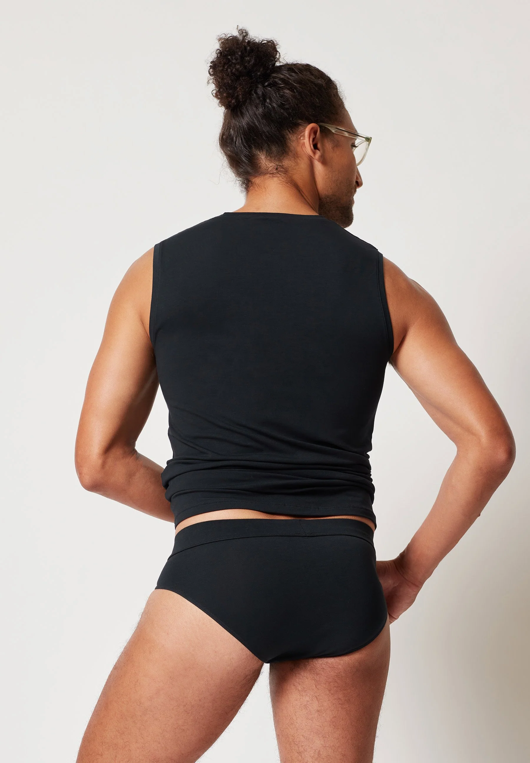 OrganicCotton Deluxe Briefs | black 080315-087665 - Image 2