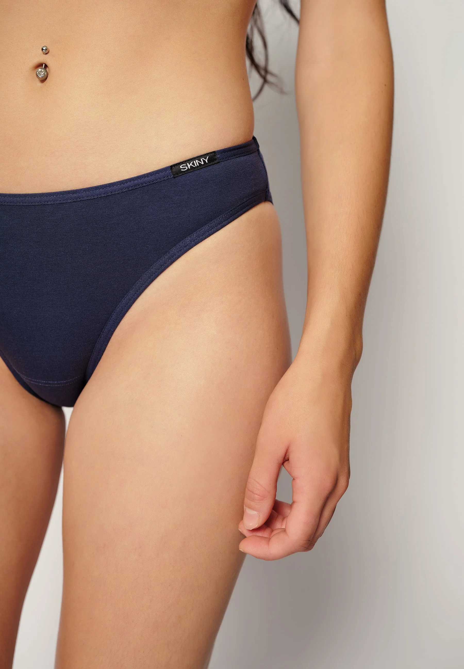 SKINY ADVANTAGE Cotton Stretch Bikini briefs 3 pack | denimgrey selection 081482-08S571 - Image 5