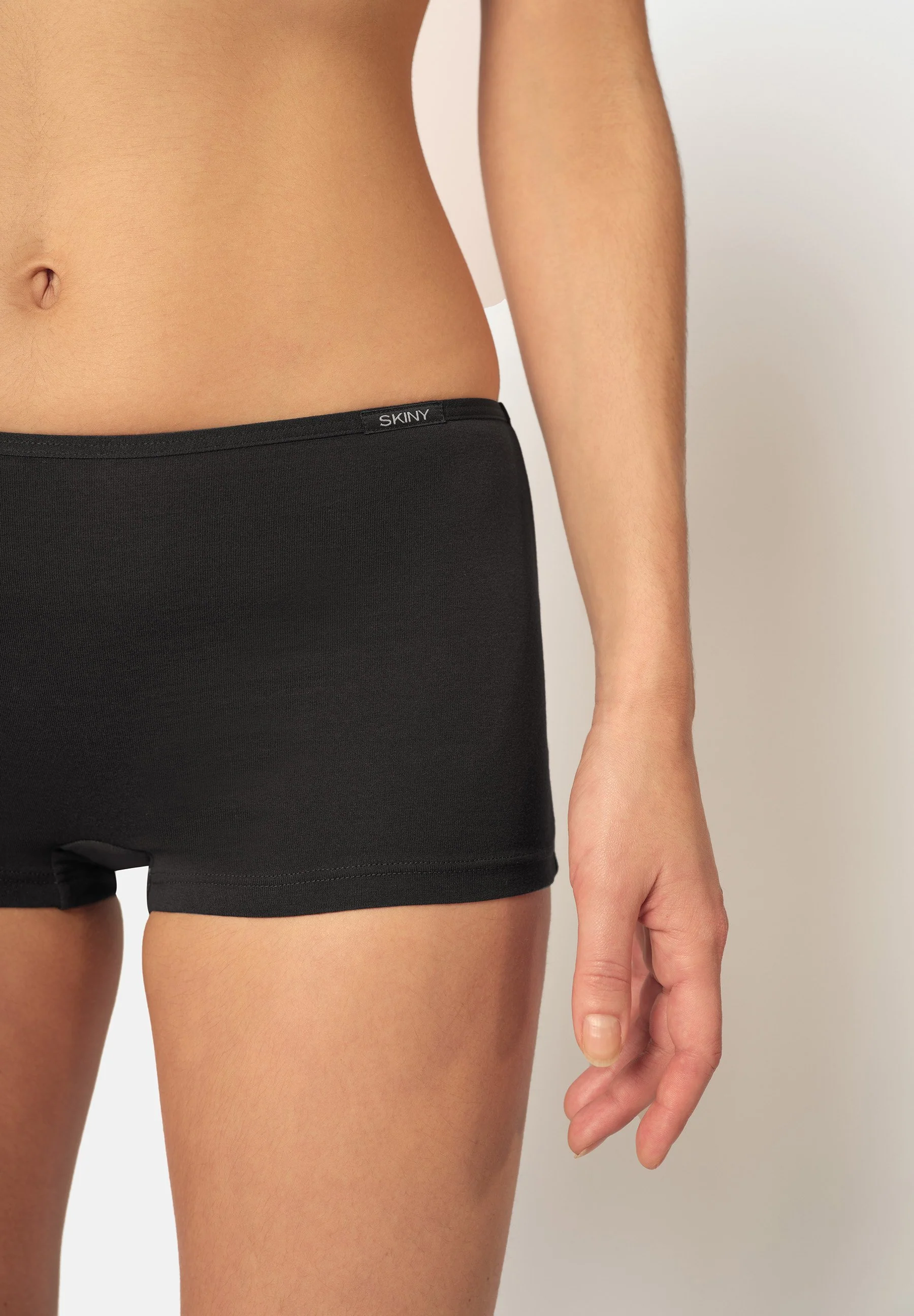 SKINY ADVANTAGE Cotton Stretch Boyleg shorts | black 089350-087662 - Image 5
