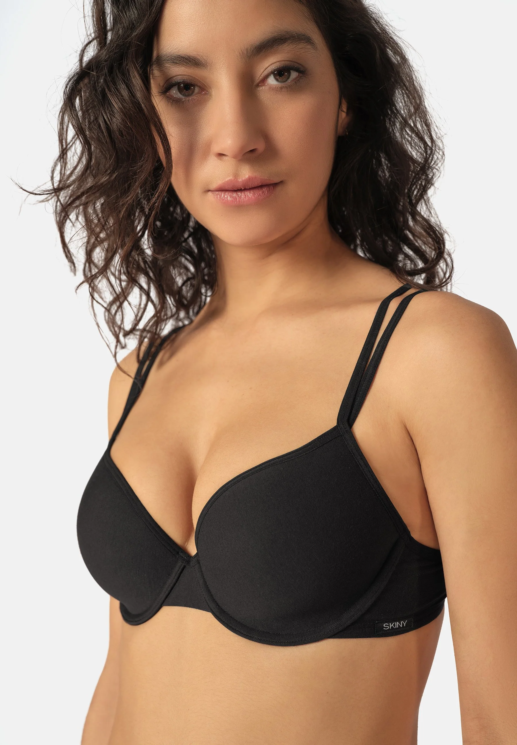 SKINY ADVANTAGE Cotton Stretch Padded bra | black 082415-087662 - Image 5