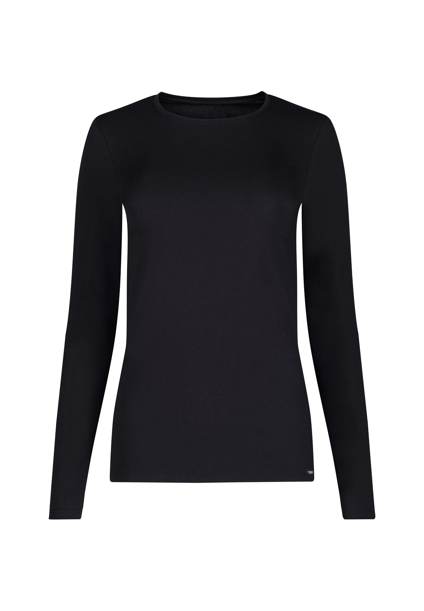 SKINY ADVANTAGE Cotton Stretch Shirt long sleeve | black 080786-087662 - Image 3