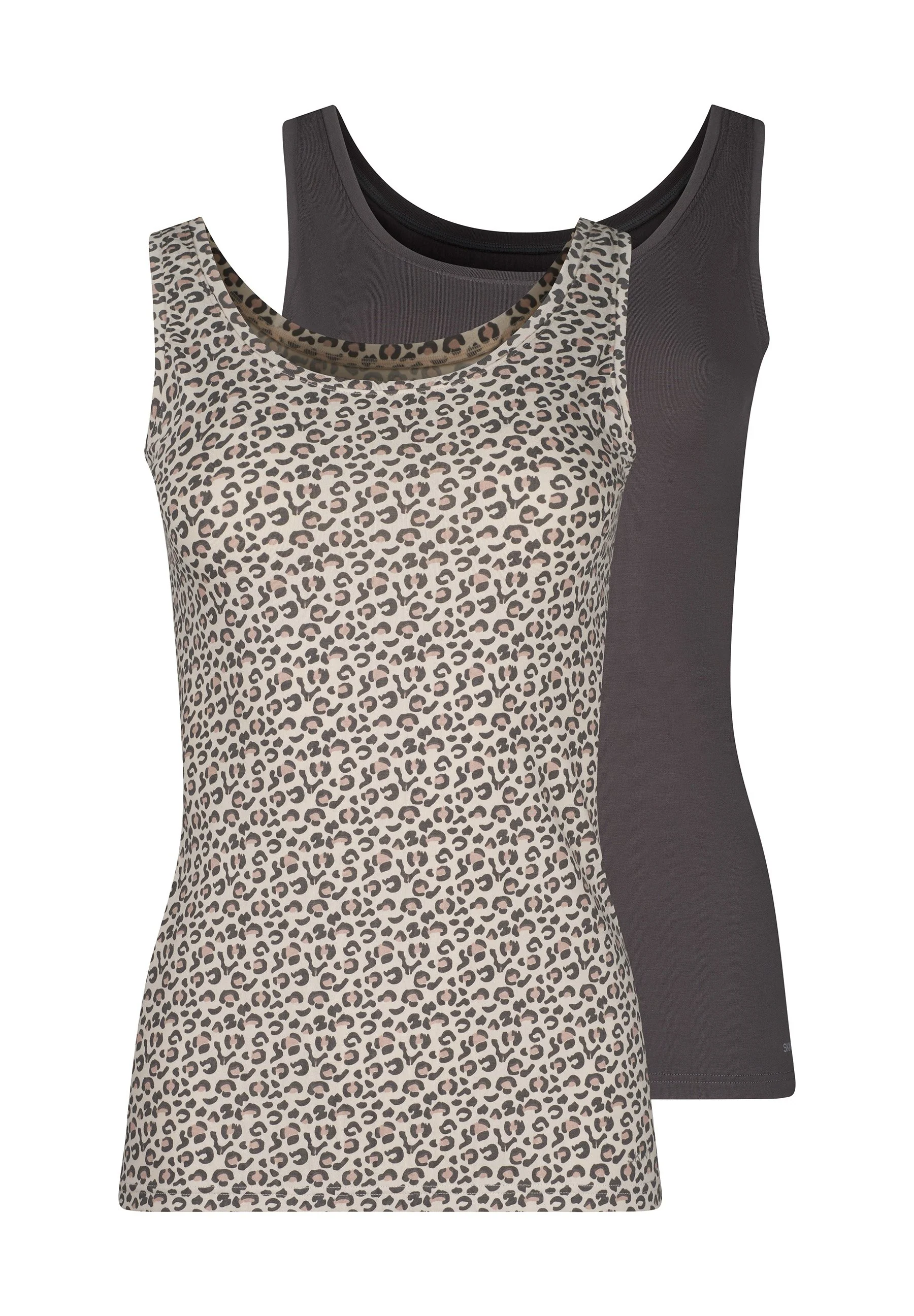 SKINY ADVANTAGE Cotton Stretch Tank top 2 pack | granitegrayleo selection 087098-08A066 - Image 3