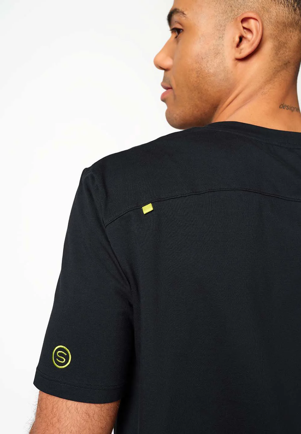 SKINY X LOUNGE Shirt short sleeve | black 087040-087665 - Image 5