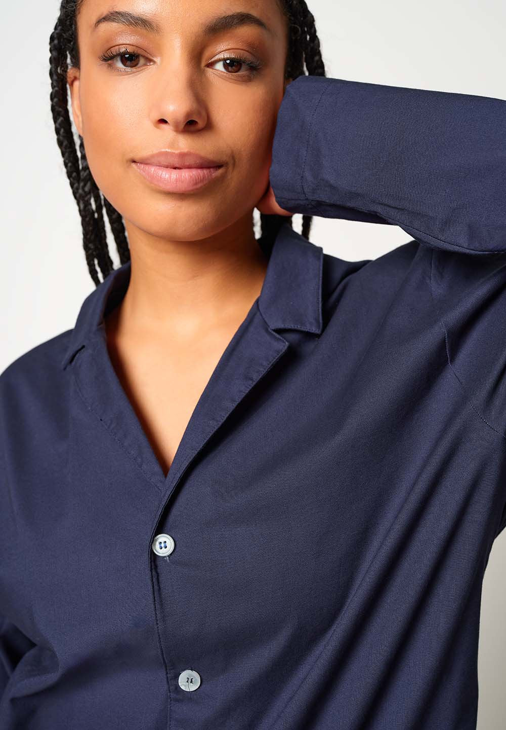 Unight Unisex shirt long sleeve | crown blue 083025-080393 - Image 8