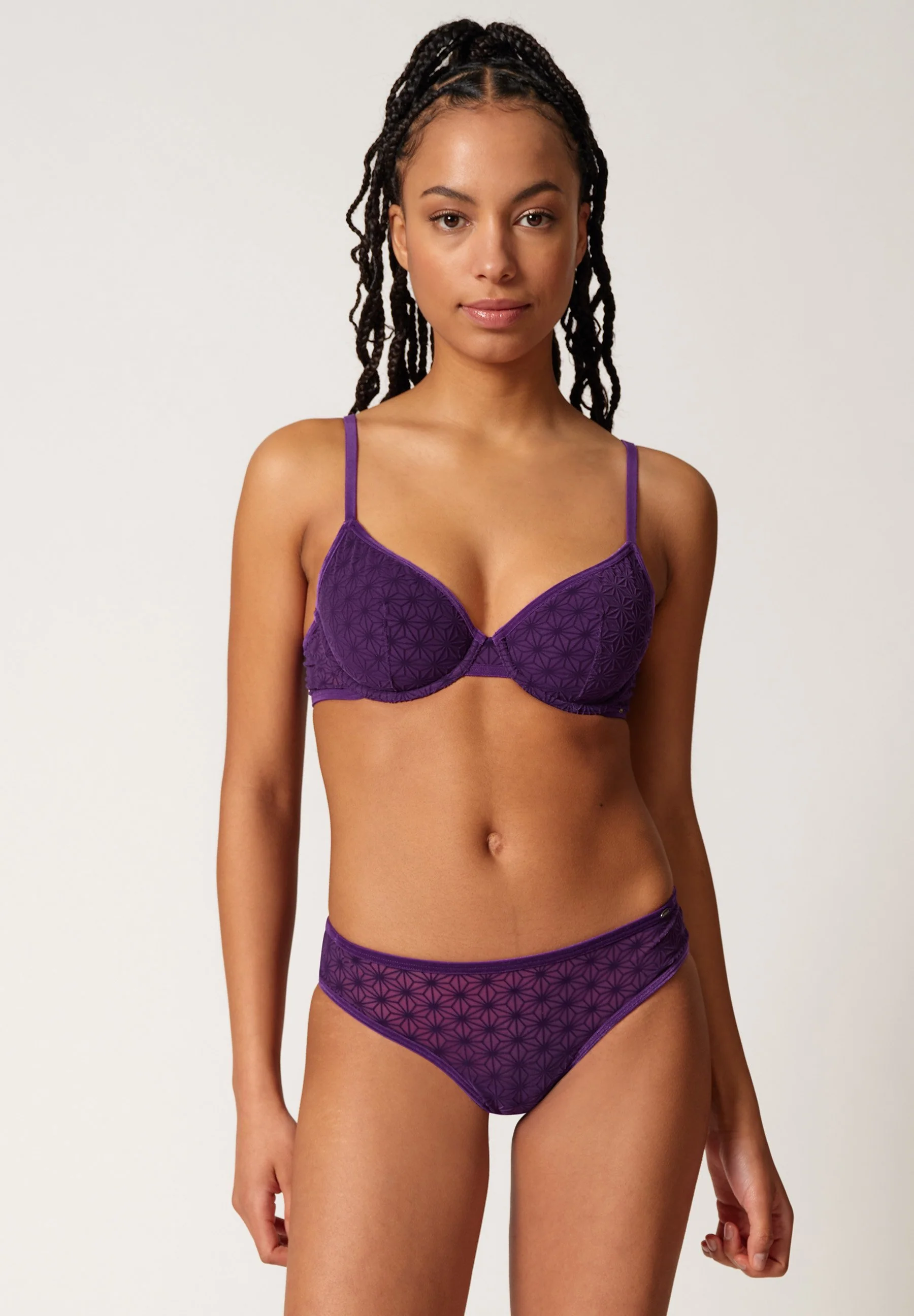 Velvetouch Spacer bra | iced purple 082268-08S647