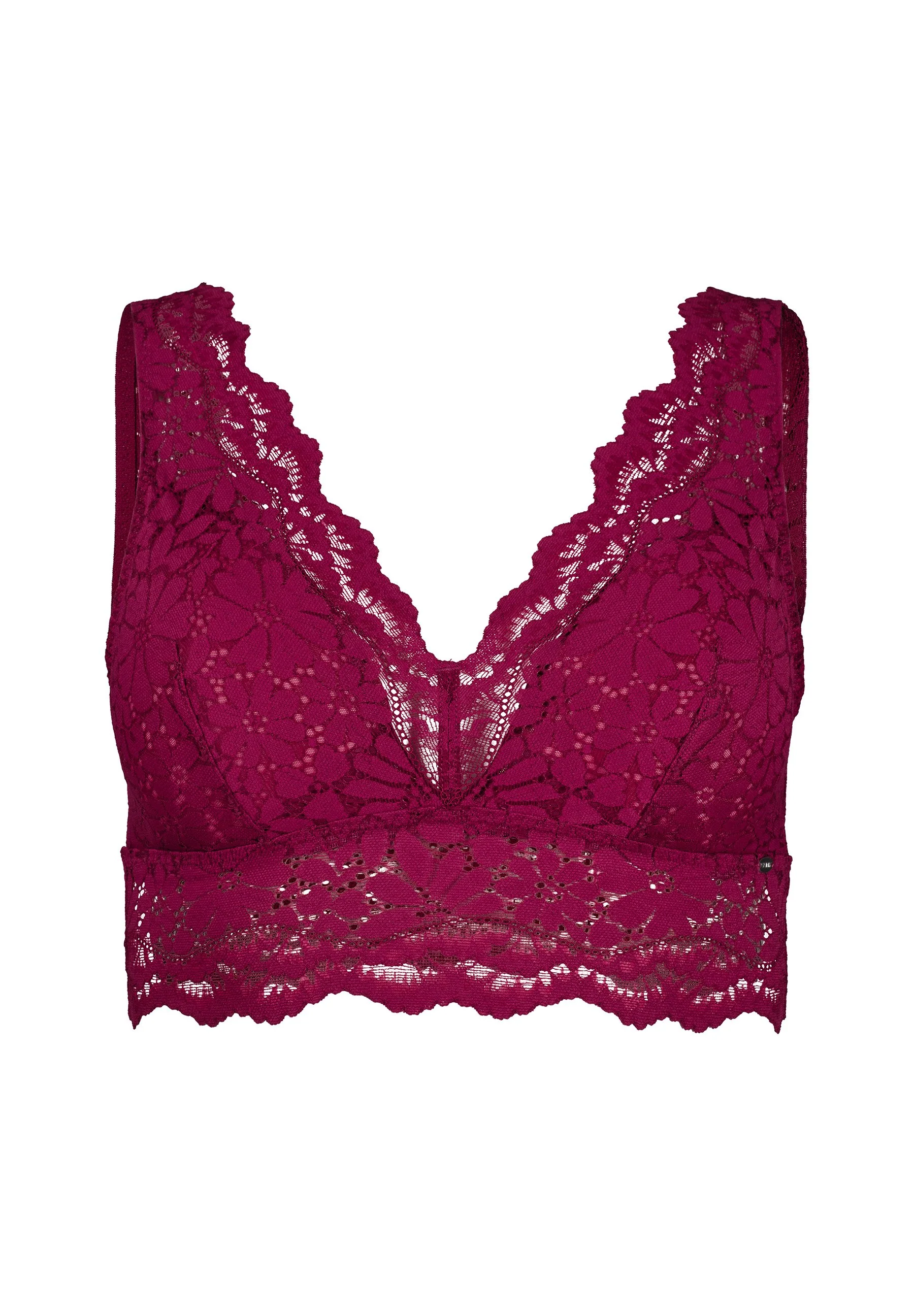 Wonderfulace Crop top remov. pads | beet red 082902-08S770 - Image 3