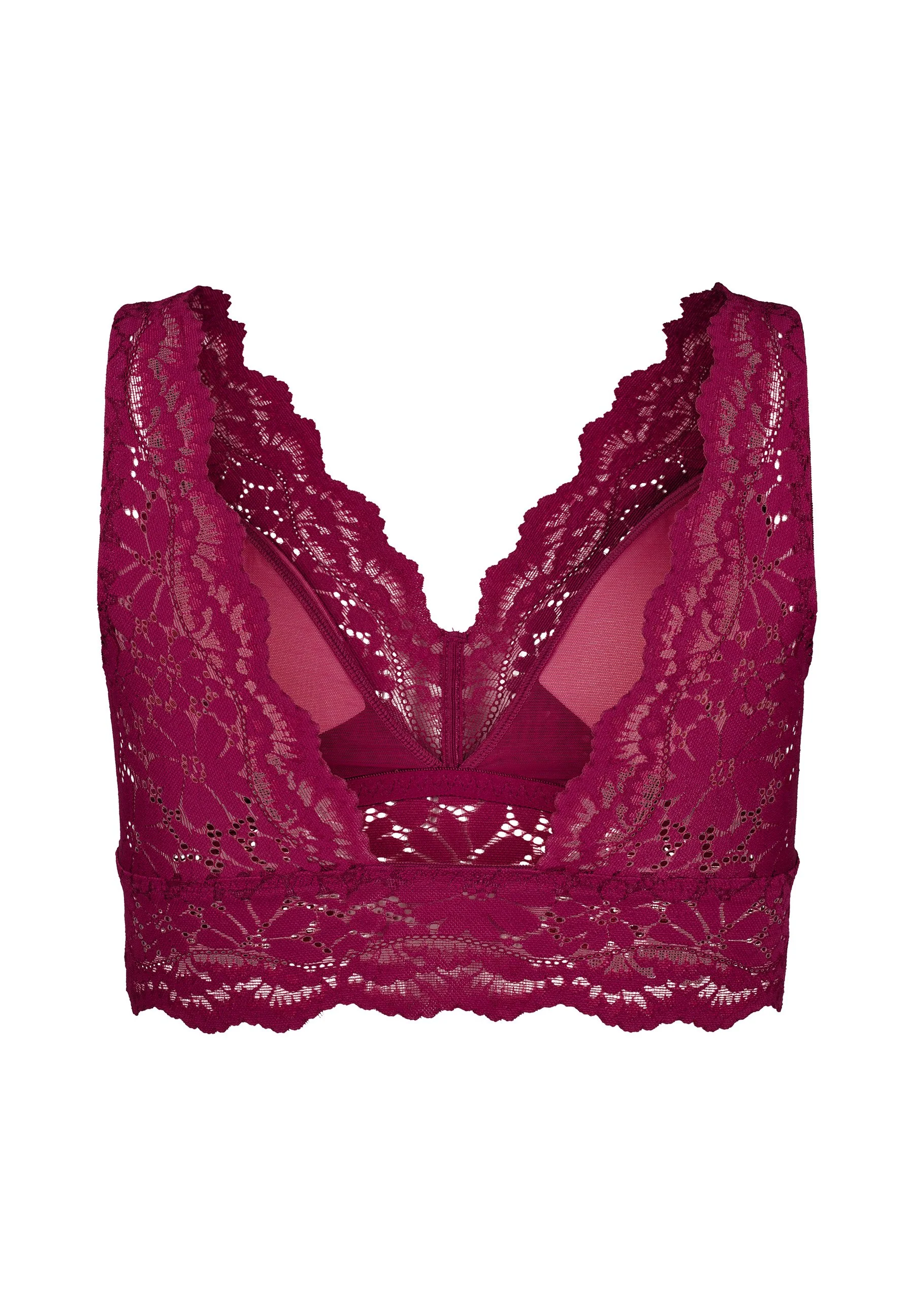 Wonderfulace Crop top remov. pads | beet red 082902-08S770 - Image 4