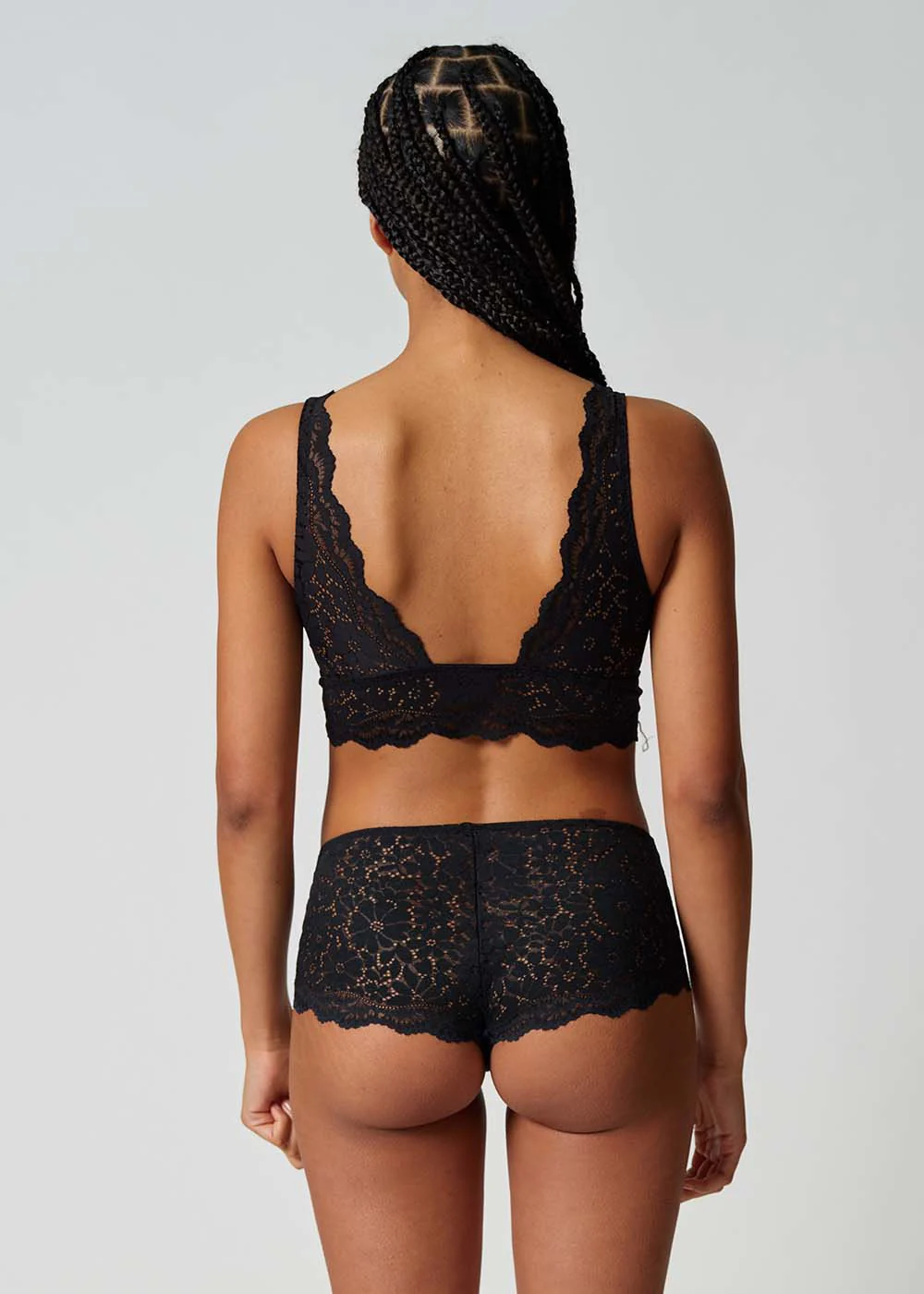 Wonderfulace Crop top remov. pads | black 082902-087665 - Image 2
