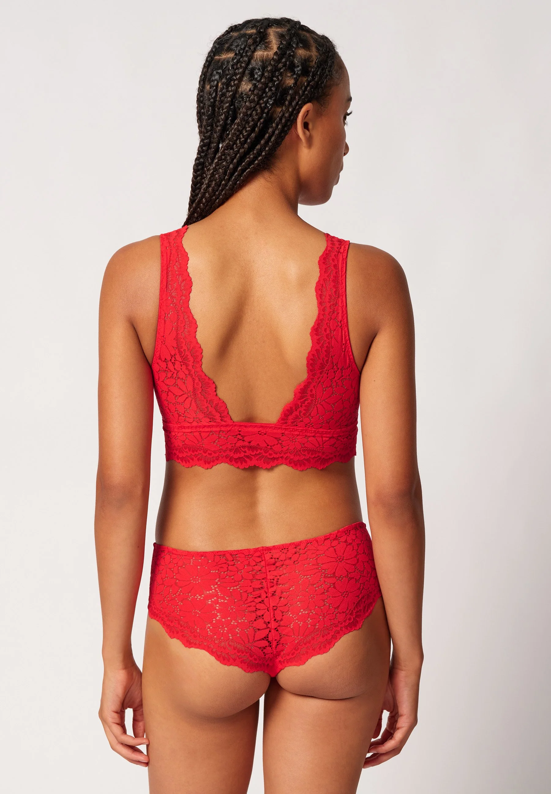 Wonderfulace Crop top remov. pads | high risk red 082902-08S859 - Image 2