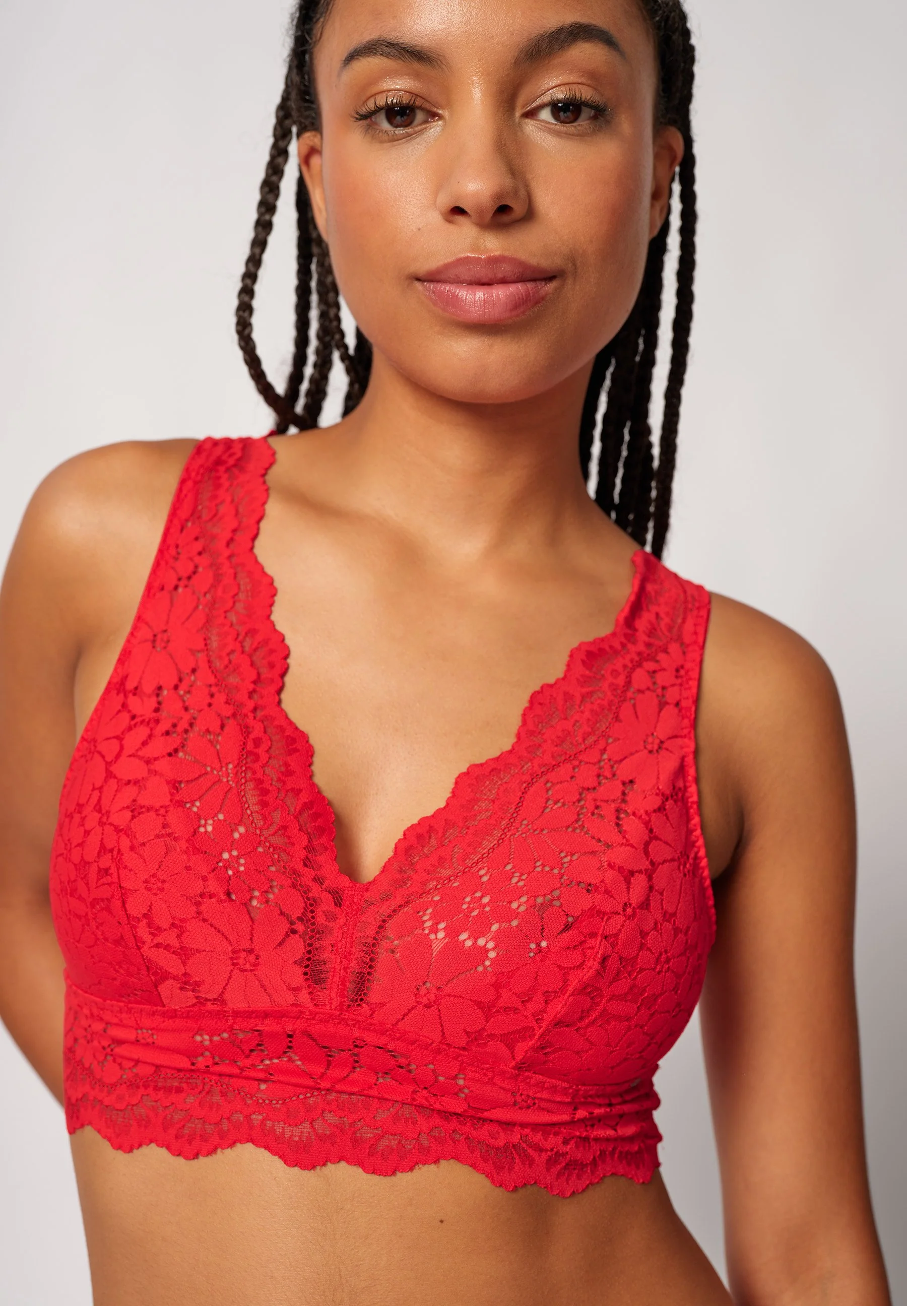 Wonderfulace Crop top remov. pads | high risk red 082902-08S859 - Image 5