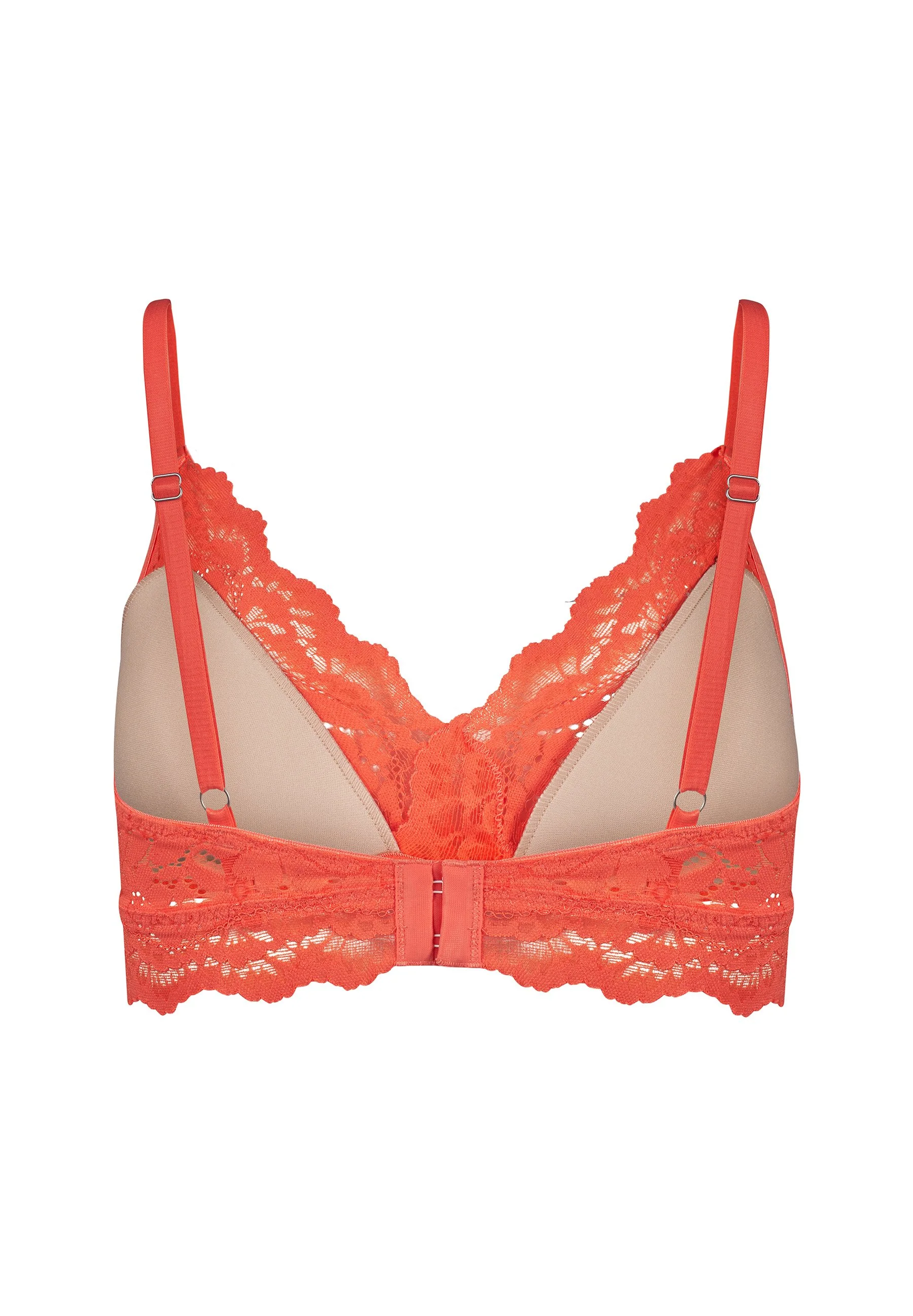 Wonderfulace Padded triangle bra | cheeky flamingo 081161-08S551 - Image 4
